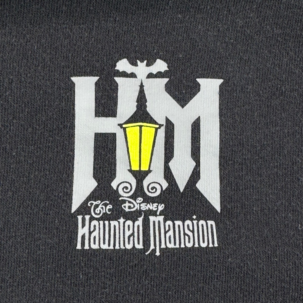 Disney The Haunted Mansion Black Hoodie Mens 5XL Oversized Graphic Pullover - Picture 4 of 11